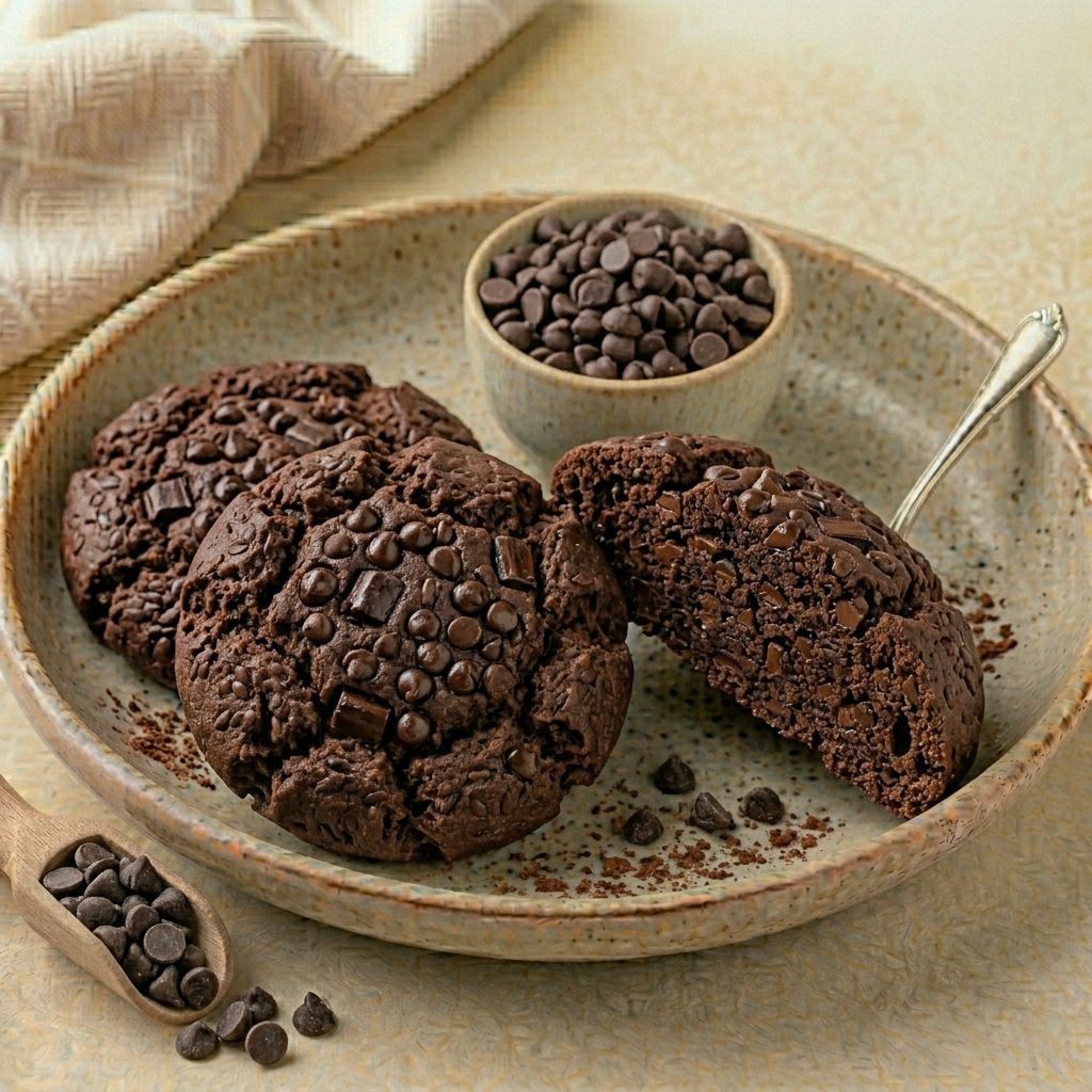 dark chocochips cookies